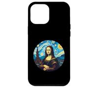 Mona Lisa in the style of Van Gogh Starry Night Case for iPhone 12 Pro Max