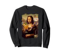 Mona Lisa Las Vegas Holiday Vacation Cocktail Nevada Casino Sweatshirt