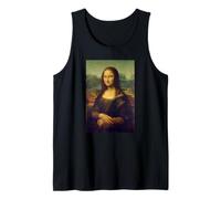 Mona Lisa Leonardo Da Vinci Fan Art Mona Lisa Tank Top
