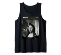 Mona Lisa Leonardo da Vinci Motion Front Door Tank Top