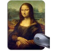 Mona Lisa Leonardo da Vinci Mouse Mat. Art Print Computer Mouse Pad