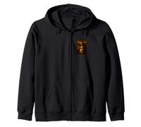 MONA LISA LOVES SOCCER Zip Hoodie