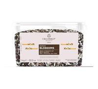 Mona Lisa Marbled Chocolate Blossoms 1kg - Belgian Chocolate Curls for Dessert Decoration