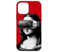 Mona Lisa Modern Art Funny Parody Renaissance Pop Culture Case for iPhone 12 mini