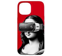 Mona Lisa Modern Art Funny Parody Renaissance Pop Culture Case for iPhone 15