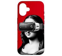 Mona Lisa Modern Art Funny Parody Renaissance Pop Culture Case for iPhone 16