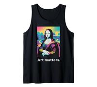 Mona Lisa Modern Interpretation Art Matters Tank Top