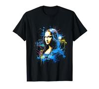 Mona Lisa Motif Illustration Art Mona Lisa T-Shirt
