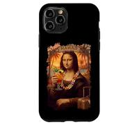 Mona Lisa on Hawaii Vacation Cocktail Trip Summer Hawaiian Case for iPhone 11 Pro