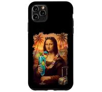 Mona Lisa on Hawaii Vacation Cocktail Trip Summer Hawaiian Case for iPhone 11 Pro Max