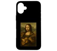 Mona Lisa Playing Guitar Renaissance Guitarist Musician Art Case for iPhone 16 Plus