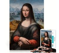 Mona Lisa Prado Jigsaw Puzzle for Adults 1000 Pieces Cognitive Train Clear Tone Pattern Assemble Birthday Art Gift (50x75cm)