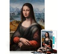 Mona Lisa Prado Jigsaw Puzzles for Teenagers 1000 Piece Brain Exercise DIY Fun Family Game Art Display (38x26cm)