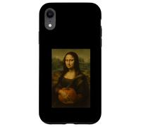 Mona Lisa Pumpkin Patch Funny Fall Art Parody Vintage Case for iPhone XR
