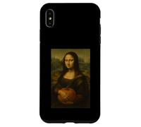 Mona Lisa Pumpkin Patch Funny Fall Art Parody Vintage Case for iPhone XS Max