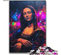 Mona Lisa Puzzles 2000 Pieces for Teenagers, Decompressing Intellectual Educational Toy Educational Game for Birthday, Chrismas (70x100cm)