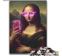 Mona Lisa Puzzles for Adults Teens 2000 Pieces, for Age 14 Years And over Stress Relief Christmas Game Presents for Women (70x100cm)
