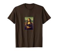 Mona Lisa St.Patrick's Day PAPL2133 T-Shirt, Men, Brown, XX-Large
