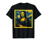 Mona Lisa & Starry Night Fusion T-Shirt