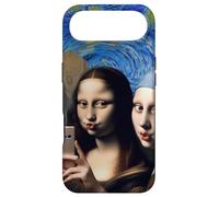 Mona Lisa Starry Night Girl With A Pearl Earring The Scream Case for iPhone Air