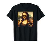 Mona Lisa Sunglasses and Selfie T-Shirt