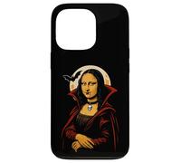 Mona Lisa Vampire Men Women Kids Funny Halloween Case for iPhone 13 Pro