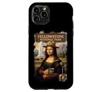 Mona Lisa Yellowstone America Adventure Vacation Trip USA Case for iPhone 11 Pro