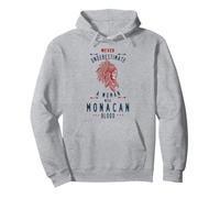 Monacan Native American Indian Woman Never Underestimate Pullover Hoodie