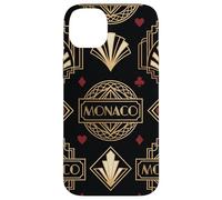 Monaco Art Deco Casino Style Graphic Elegant City Night Case for iPhone 14 Plus