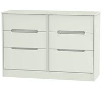 Monaco Chest - Midi - 6 Drawer - Cashmere Matt