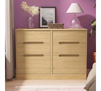 Monaco Chest - Midi - 6 Drawer - Modern Oak