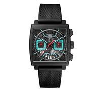 Monaco Chronograph 39mm Mens Watch Titanium Turqouise