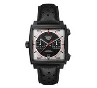 Monaco Chronograph Stopwatch 39mm Limited Edition Mens Watch Black