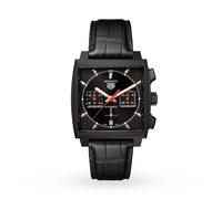 Monaco Dark Lord 39mm Mens Watch