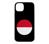 Monaco Flag Circle Case for iPhone 14 Plus