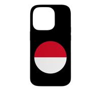 Monaco Flag Circle Case for iPhone 14 Pro