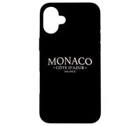 Monaco France - Simple Monaco France Case for iPhone 16 Plus