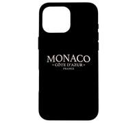 Monaco France - Simple Monaco France Case for iPhone 16 Pro Max