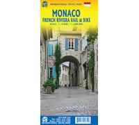 Monaco & French Riviera: ITM Travel Reference Map 1:4000