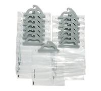 Monaco Hanging Storage Bags, 15-Pack of 10 x 12.5-inch Clear Plastic Bags for Classroom, Library, and Pharmacy Use