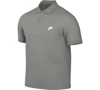 Nike FN3894-063 Club Polo Shirt Men's DK Grey Heather/White Size S
