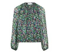 Monaco Twins Silk Blouse Green S