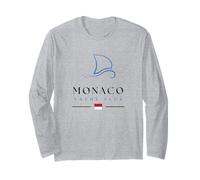Monaco Yacht Club Marina Côte D'Azur Monte Carlo Sailing Long Sleeve T-Shirt