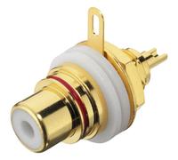 Monacor 344300 RCA socket Durable design for reliable audio connection