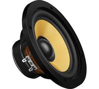 MONACOR SPH-174KE Hi-Fi woofer, loudspeaker chassis in classic design and with high-quality membrane for installation in box housing, in black/beige