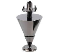 Monacor Spikes In Black Chrome SPS-30/SC Adjustable