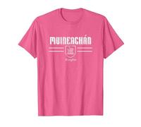 Monaghan Gaelic Football and Hurling T-Shirt, Men, Pink Heather, XX-Large