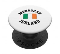 Monaghan Ireland Irish Flag Suitable for Kids Men Women PopSockets Adhesive PopGrip