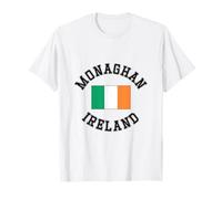 Monaghan Ireland Irish Flag Suitable for Kids Men Women T-Shirt