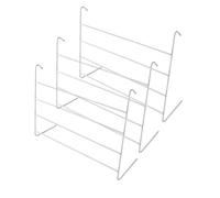 Monal 4-Bar Radiator Airer - White Clothes Drying Rack for Indoor Use - Foldable and Rustproof Design - 1, 2, 3 or 4 Piece Pack (4 Bar Radiator Airer White - 3 Piece)